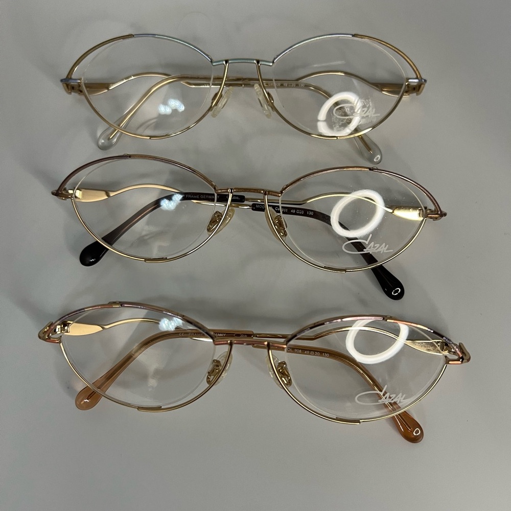 Authentic CAZAL Women’s Eyeglasses Eyewear Frame M #419 S49[]20-130mm Germany
